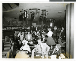 Photograph of people at the Sands Hotel and Casino, Las Vegas, circa 1959