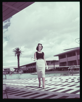 Film negative of Virginia Page, Miss Las Vegas, Sands Hotel, June 2, 1957