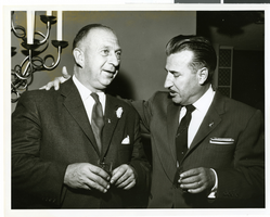 Photograph of unidentified men at the Sands Hotel, Las Vegas, circa mid 1950s to early 1960s