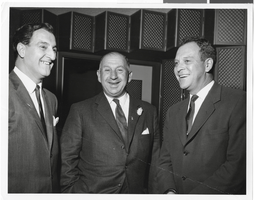 Photograph of VIPs at the Sands Hotel, Las Vegas, circa mid 1950s to early 1960s