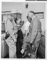 Photograph of unidentified men at the Sands Hotel, Las Vegas, circa mid 1950s to early 1960s
