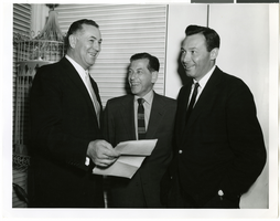 Photograph of men at the Sands Hotel, Las Vegas, circa mid 1950s to early 1960s