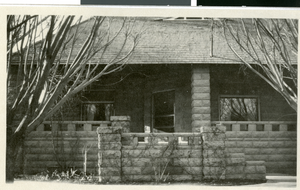 Photograph of the home of Charles P. Squires, Las Vegas, circa early 1900s