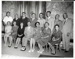 Photograph of the United Fund Board, circa 1960s
