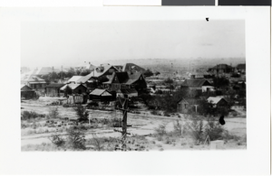Photograph of the townsite, Las Vegas, circa 1910