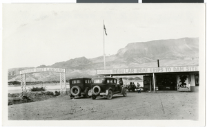 Photograph of Boulder Boat Landing, Colorado River, circa 1930