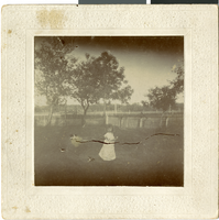 Photograph of Doris Hancock at four years old, Iowa, circa 1897