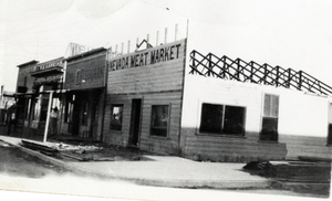 Photograph of early Las Vegas stores, Las Vegas, circa 1900s
