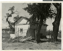 Photograph of an adobe brick structure on Kyle Ranch, North Las Vegas, circa 1970s