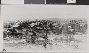 Photograph of homes, Las Vegas, 1910
