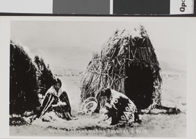 Postcard of Washoe Indians, circa early 1900s