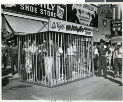 Photograph of the Helldorado Kangaroo Court, Las Vegas, circa 1930s