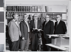 Photograph of AEC Depository Library donation, Las Vegas, September 26, 1963
