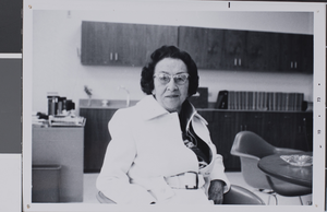 Photograph of Miss Gwendolyn Woolley, Las Vegas, April 1973