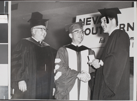 Photograph of Nevada Southern University Commencement, Las Vegas, June 03, 1964