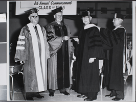 Photograph of Nevada Southern University Commencement, Las Vegas, June 03, 1964