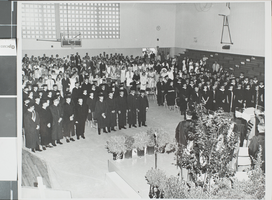 Photograph of Nevada Southern University Commencement, Las Vegas, June 14, 1964