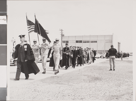 Photograph of Nevada Southern University Commencement, Las Vegas, June 14, 1964