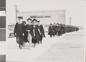 Photograph of Nevada Southern University Commencement, Las Vegas, June 14, 1964
