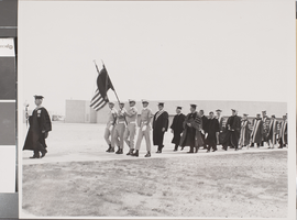 Photograph of Nevada Southern University Commencement, Las Vegas, June 14, 1964