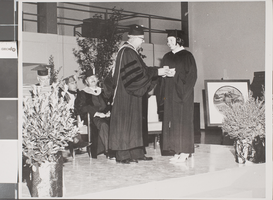 Photograph of Nevada Southern University Commencement, Las Vegas, June 14, 1965