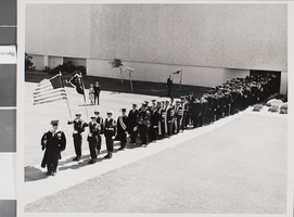 Photograph of Nevada Southern University commencement, Las Vegas, 1967