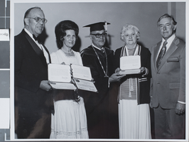 Photograph of Nevada Southern University commencement, Las Vegas, May 09, 1973