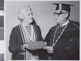 Photograph of Nevada Southern University commencement, Las Vegas, May 09, 1973