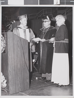 Photograph of Nevada Southern University commencement, Las Vegas, May 09, 1973