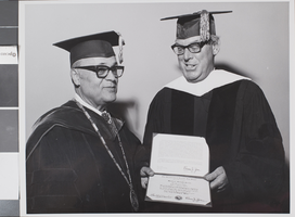 Photograph of Nevada Southern University commencement, Las Vegas, May 09, 1973