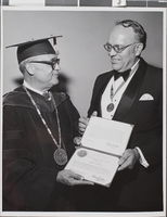 Photograph of Nevada Southern University commencement, Las Vegas, May 09, 1973