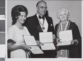 Photograph of Nevada Southern University commencement, Las Vegas, May 09, 1973