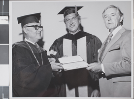 Photograph of Nevada Southern University commencement, Las Vegas, May 09, 1973