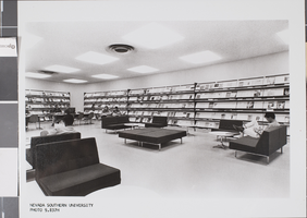 Photograph of James Dickinson Library, circa 1967-1969