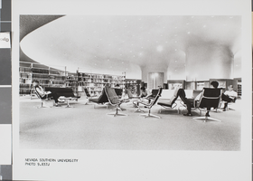 Photograph of James Dickinson Library, circa 1967-1969