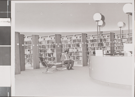 Photograph of James Dickinson Library, circa 1965-1969