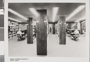 Photograph of James Dickinson Library, circa 1965-1969
