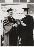 Photograph of Nevada Southern University Commencement ceremony, June 03, 1964