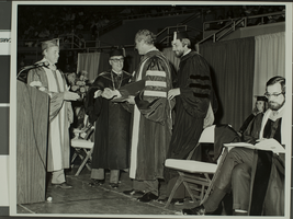 Photograph of University of Nevada, Las Vegas Commencement ceremony, May 09, 1973