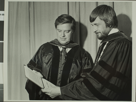 Photograph of University of Nevada, Las Vegas Commencement ceremony, circa 1976
