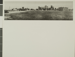 Photograph of courthouse square, Las Vegas, circa 1950