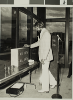 Photograph of Dr. Donald Baepler, Las Vegas, 1976