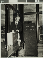 Photograph of Cornerstone ceremony, Las Vegas, 1976
