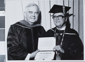 Photograph of commencement for the University of Nevada, Las Vegas, 1978