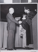 Photograph of commencement for the University of Nevada, Las Vegas, 1977