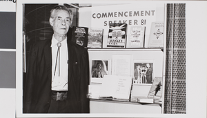 Photograph of commencement for the University of Nevada, Las Vegas, 1981