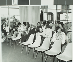 Photograph of Phi Lambda Alpha group, University of Nevada, Las Vegas, circa 1976