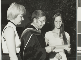 Photograph of Phi Lambda Alpha officers, University of Nevada, Las Vegas, 1977-1978