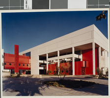 Photograph of James Dickinson Library, University of Nevada, Las Vegas, circa October 1981