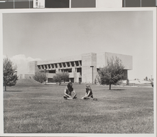 Photograph of Juanita Greer White Hall, University of Nevada, Las Vegas, September 11, 1976